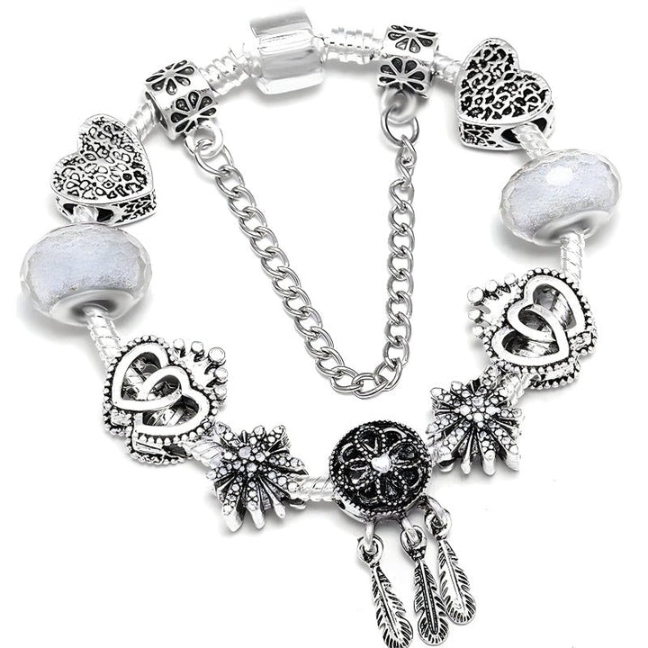 Feather Bracelet bracelet by Unique Leather Bracelets