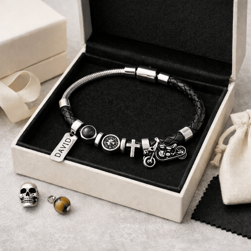 Charm The Hybrid Modular Leather Bracelet