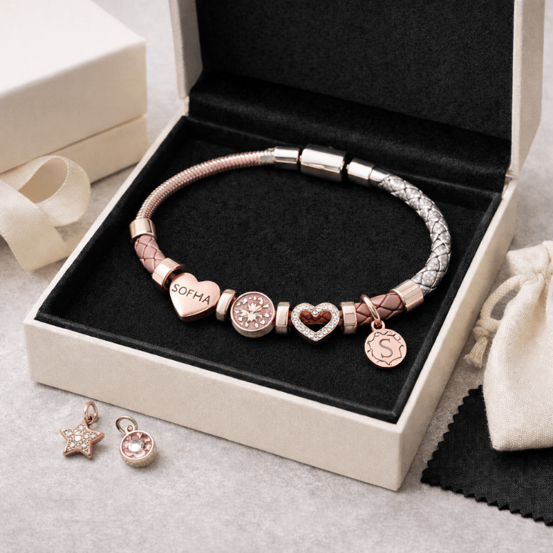 Charm The Hybrid Modular Leather Bracelet