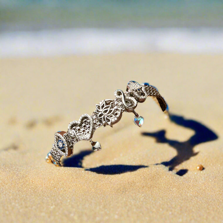 Eternal Heart Clip Charm for Reflex Bracelet Charms Unique Leather Bracelets   