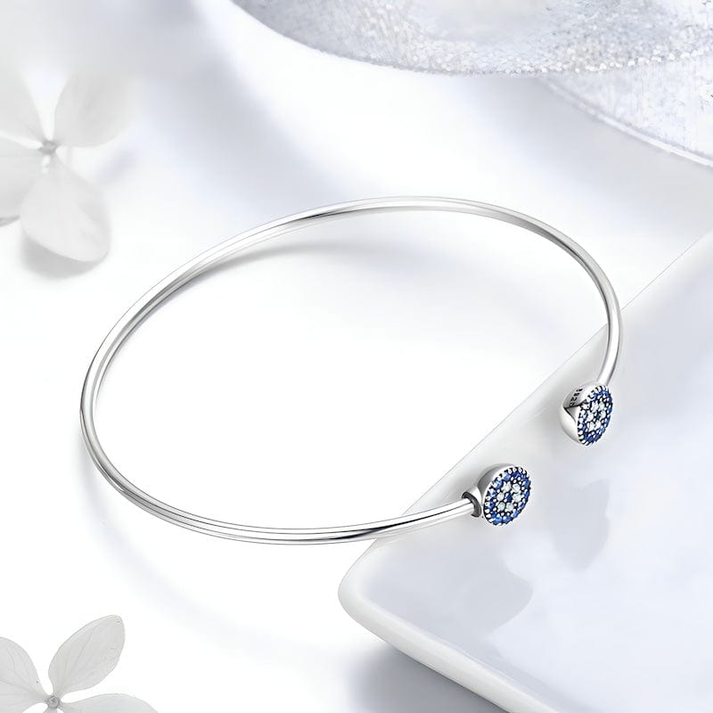 Cuff Shining Stars Cuff Bracelet Adjustable / Silver Unique Leather Bracelets