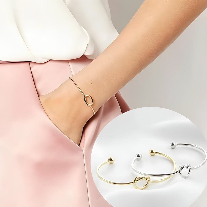 Tie Knot Cuff Bracelet Cuff Unique Leather Bracelets   