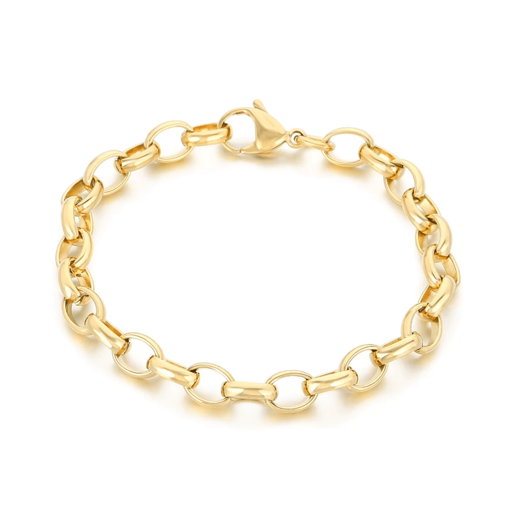 Hidden Casual Charm Stainless Steel Splicing Chain Design (Free) Unique Leather Bracelets