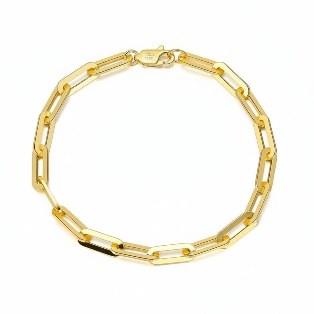 Paperclip Bracelet bracelet by Unique Leather Bracelets