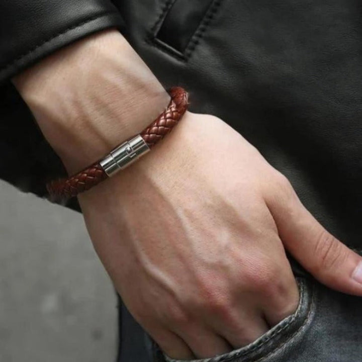 Braided Leather Bracelets Leather Unique Leather Bracelets   