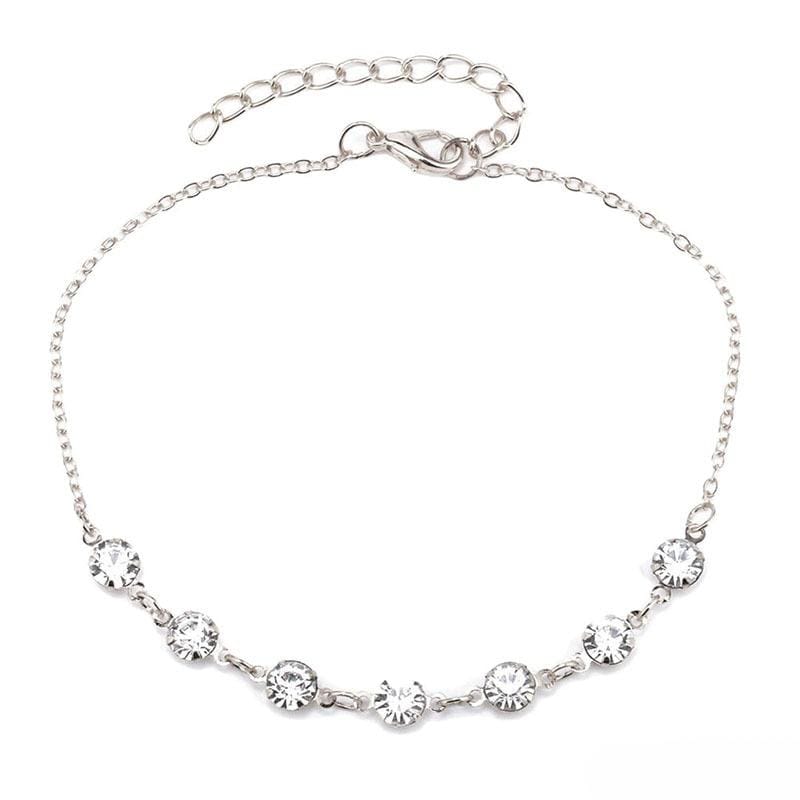 Bohemian Shoe Boot Anklets Bracelet Anklets Unique Leather Bracelets Silver Adjustable 