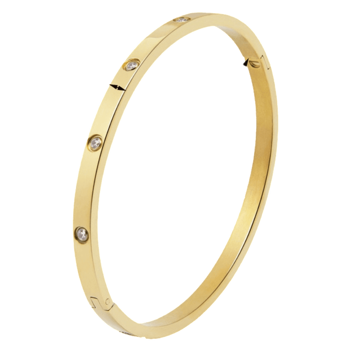 Love Bangle Bracelet bracelet by Unique Leather Bracelets