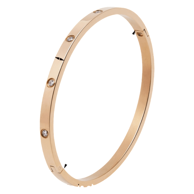 Love Bangle Bracelet bracelet by Unique Leather Bracelets