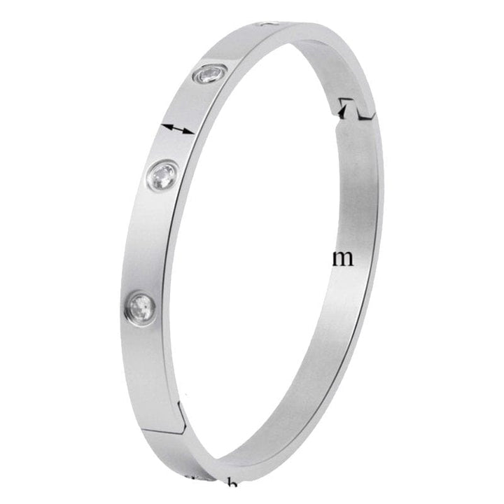 Love Bangle Bracelet bracelet by Unique Leather Bracelets