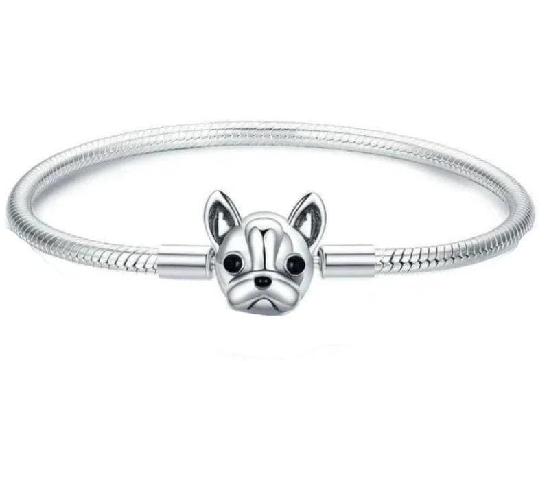 Classy French Bulldog Bracelets bracelet by Unique Leather Bracelets