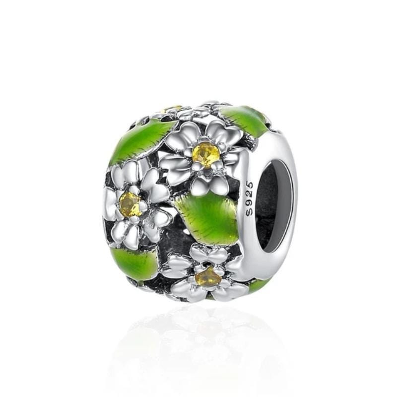 Enchanted Forest Charm Charms Unique Leather Bracelets Silver/5  