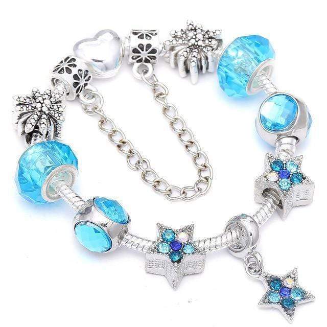 Baby & Child Colourful Charm Bracelet Charm Unique Leather Bracelets Silver/13 Baby/Toddler 