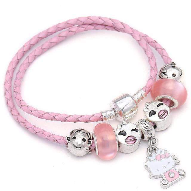 Baby & Child Colourful Charm Bracelet Charm Unique Leather Bracelets Silver/16 Baby/Toddler 
