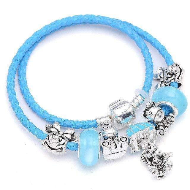 Baby & Child Colourful Charm Bracelet Charm Unique Leather Bracelets Silver/17 Baby/Toddler 