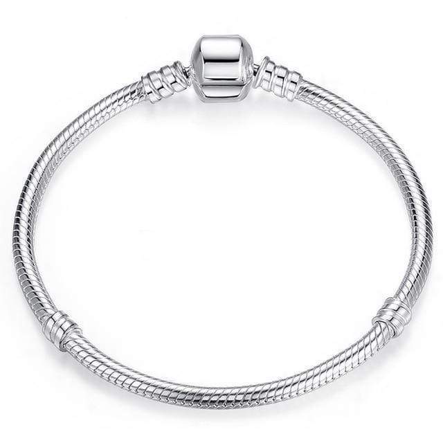 Kids Kitten Bracelet Charm Unique Leather Bracelets Silver/A28 16cm 