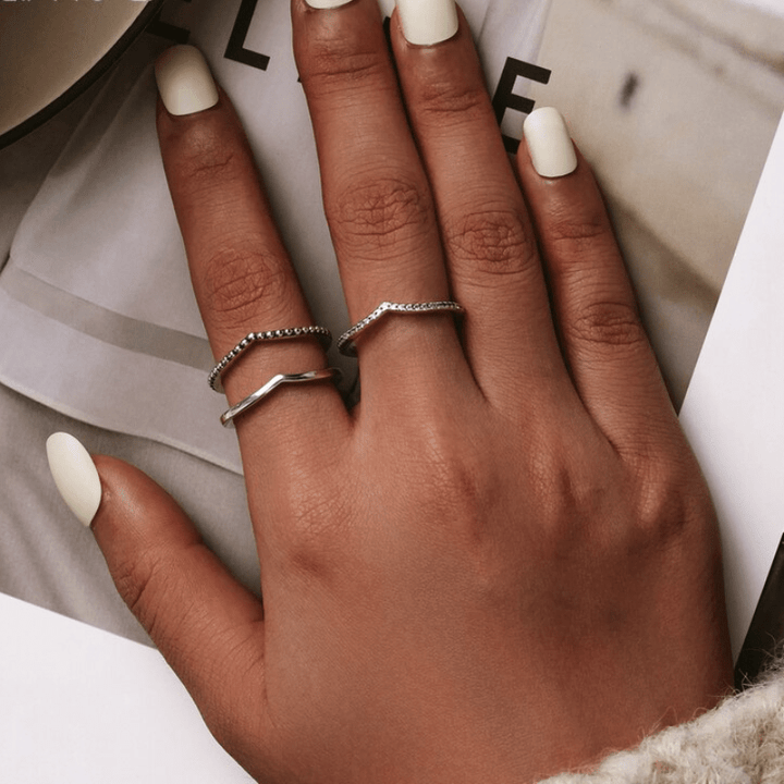 Classic Wish Ring Rings Unique Leather Bracelets   